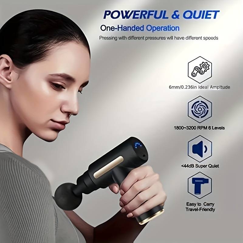 TherapeuticTouch - CalmeCure Massage Gun